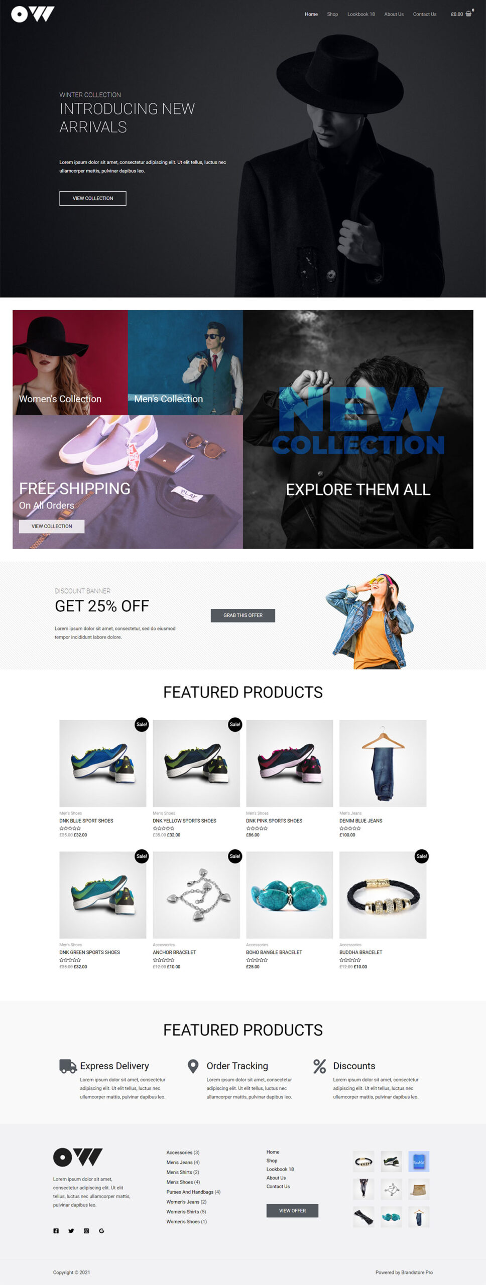 Brandstore Pro home page